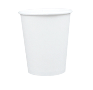 Choice White Poly Paper Hot Cup - 16 oz. - 1000/Case - 图片 4