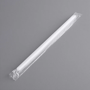 Clear Disposable Wrapped Straw – 9″ – 5000/case