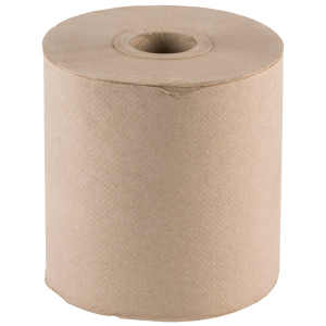Natural Kraft Hardwound Paper Towel, 600 Feet / Roll – 12/Case