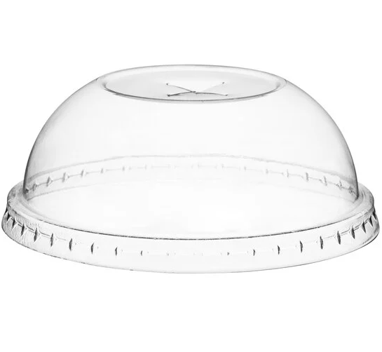 Clear PET Dome w/ Slot – 98mm – 1000/case