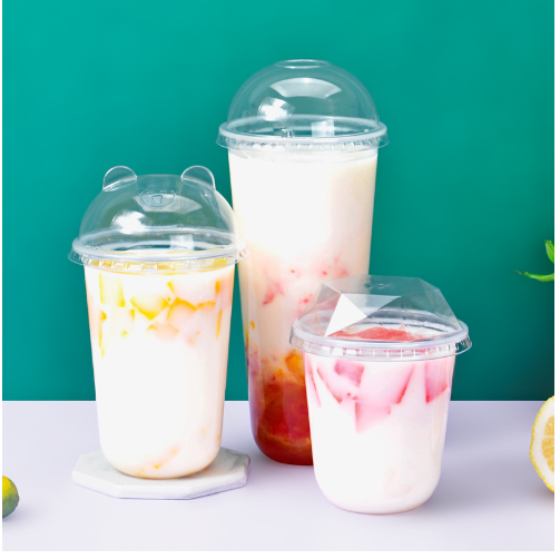 PP-500ml U-shaped Clear Injection Cup – 16oz – 500/case