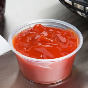 Clear Plastic Souffle Cup / Portion Cup – 2 oz. – 2500/Case