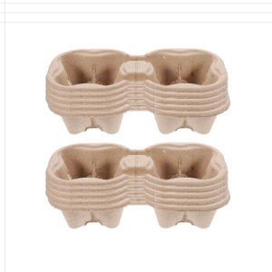 Pulp Fiber 2 Cup Carrier- 600/case